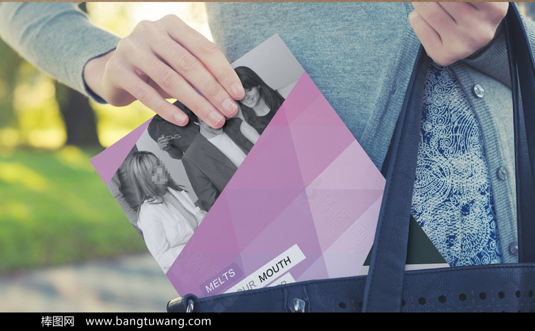紫色简洁大气公司画册封面