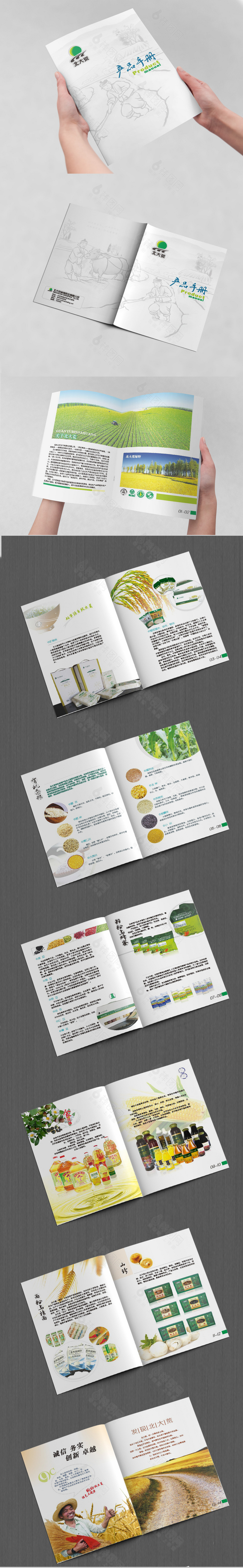 生态农产品画册