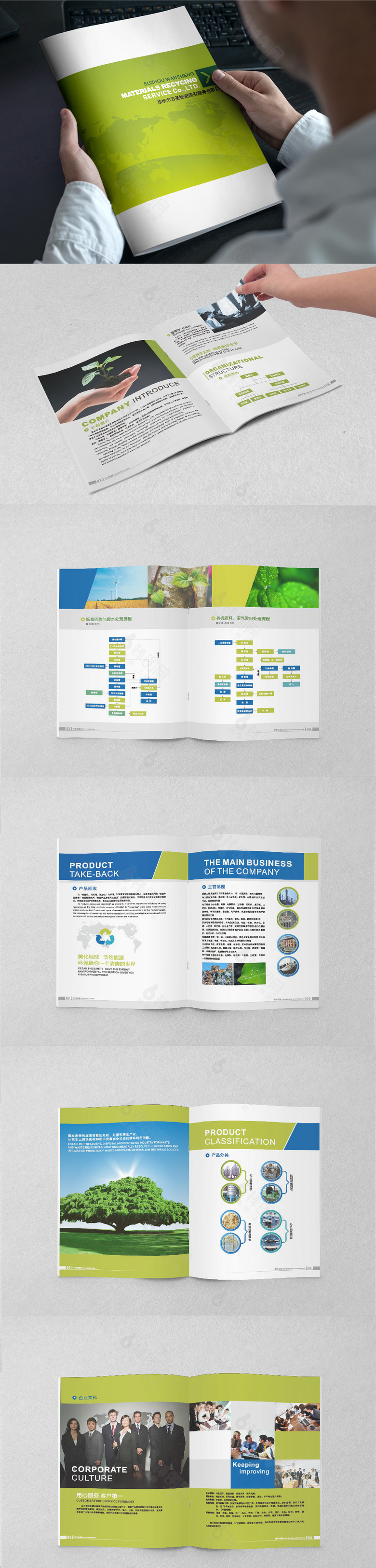 绿色能源环保画册
